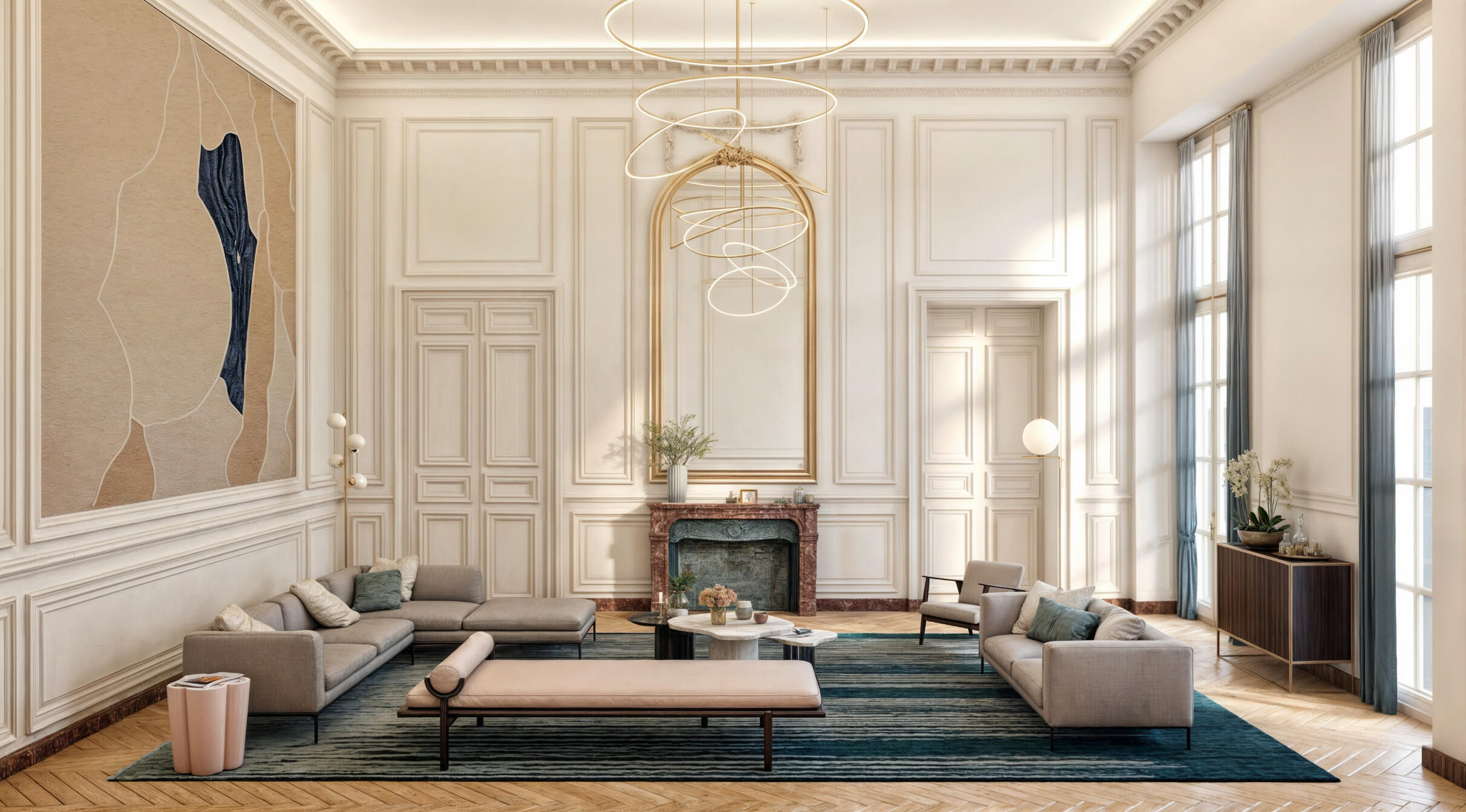Contemporary Parisian Flat